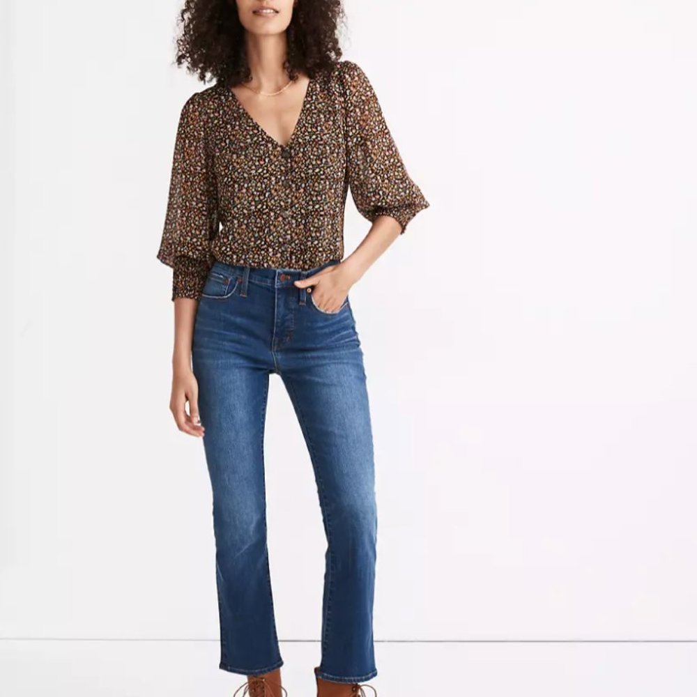 Madewell Demi Bootcut Jean, Size 26